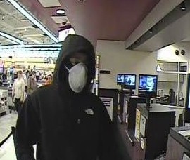 Bank robbery suspect