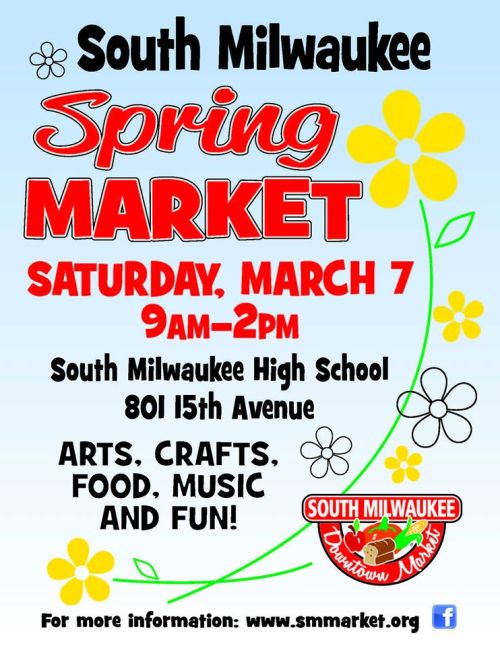 Spring market poster