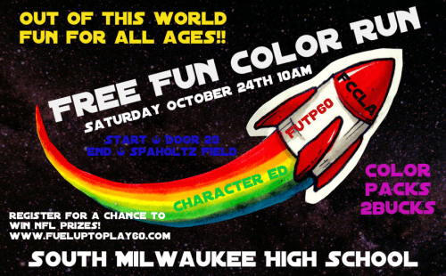 Color Run flyer