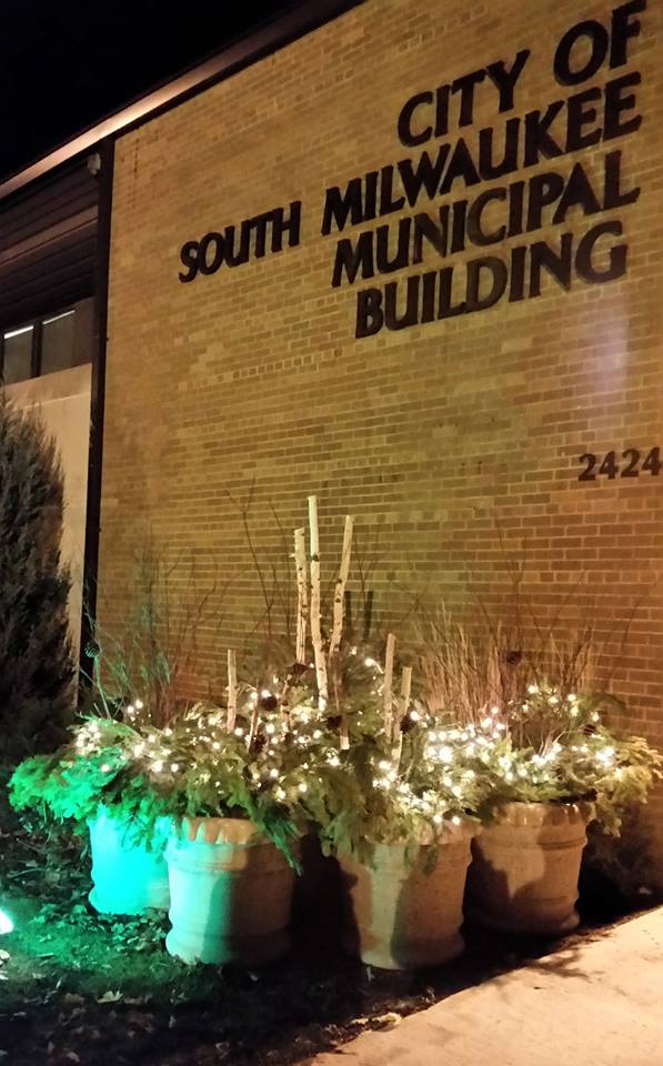 City Hall Christmas lights