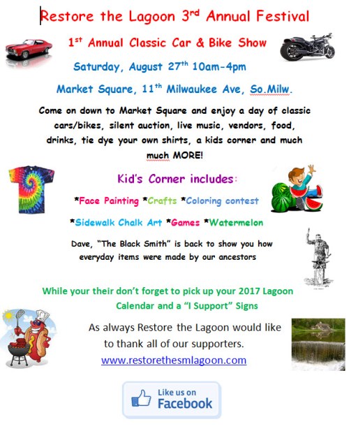 Restore festival flyer