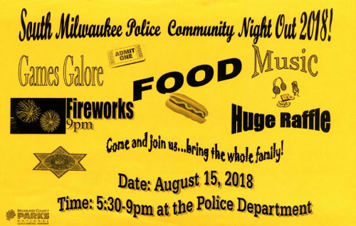 Community Night Out flyer