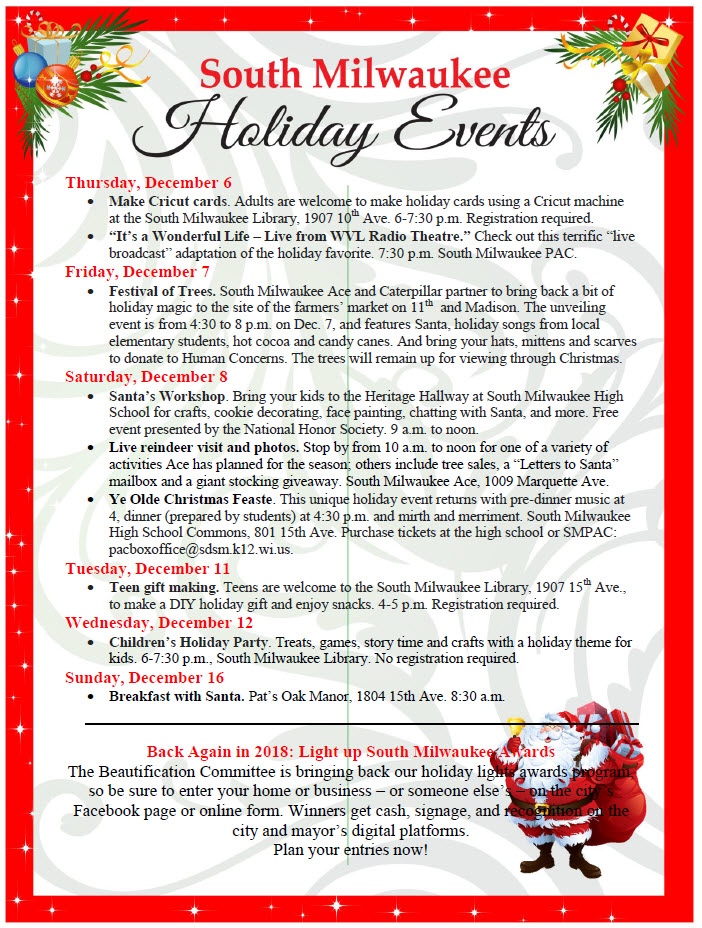 Christmas events 2018 page 2