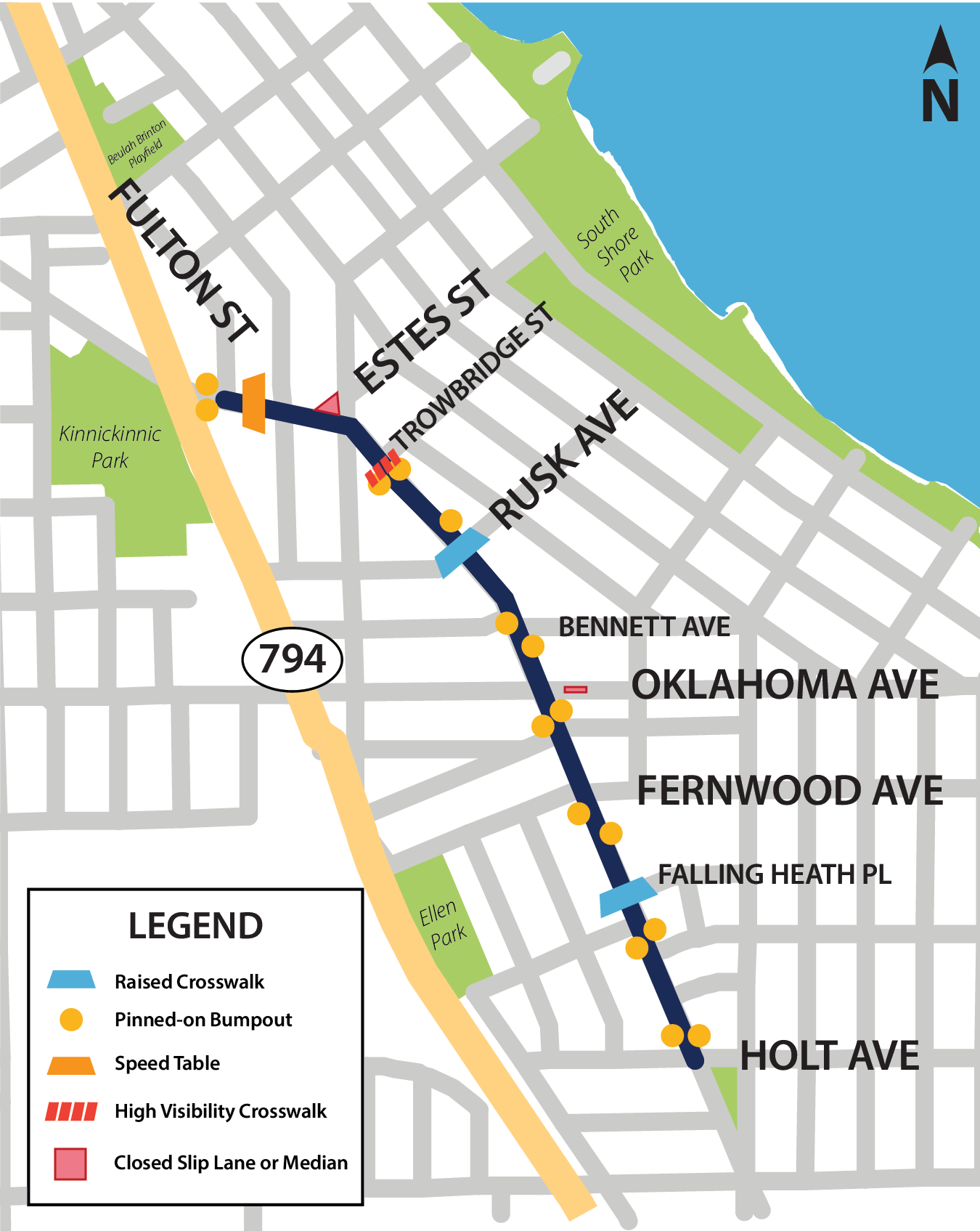 schematic of KK Ave. preliminary Jan 2026 design